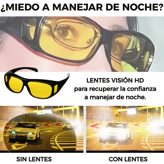 Lentes HD para manejar de noche