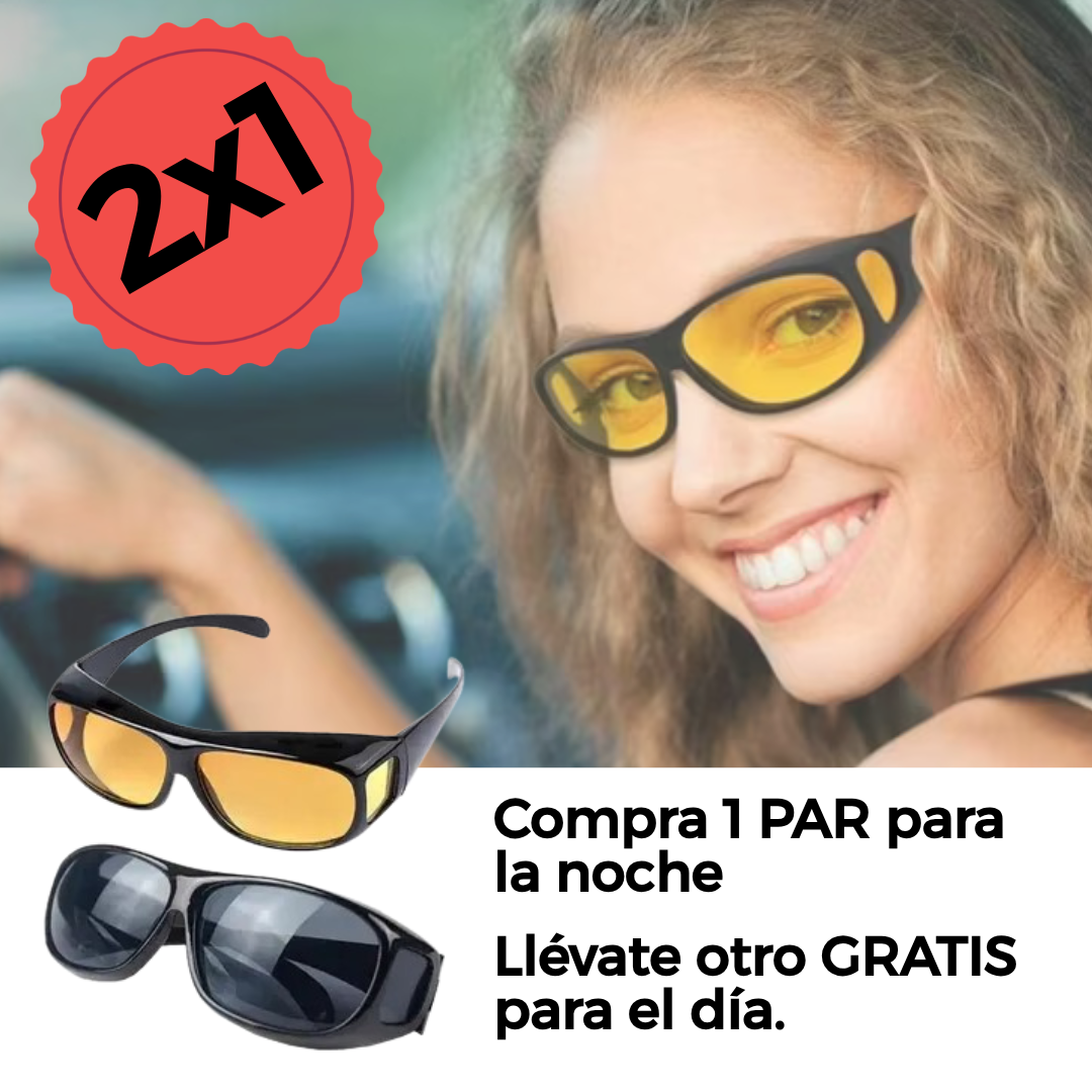 Lentes HD para manejar de noche