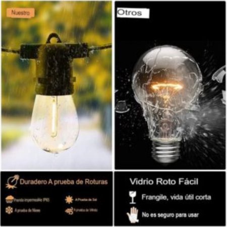 Guirnalda de Luces Solares