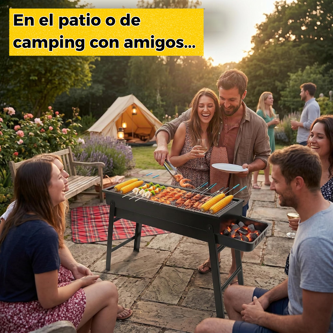 Parrilla Carbón Portátil