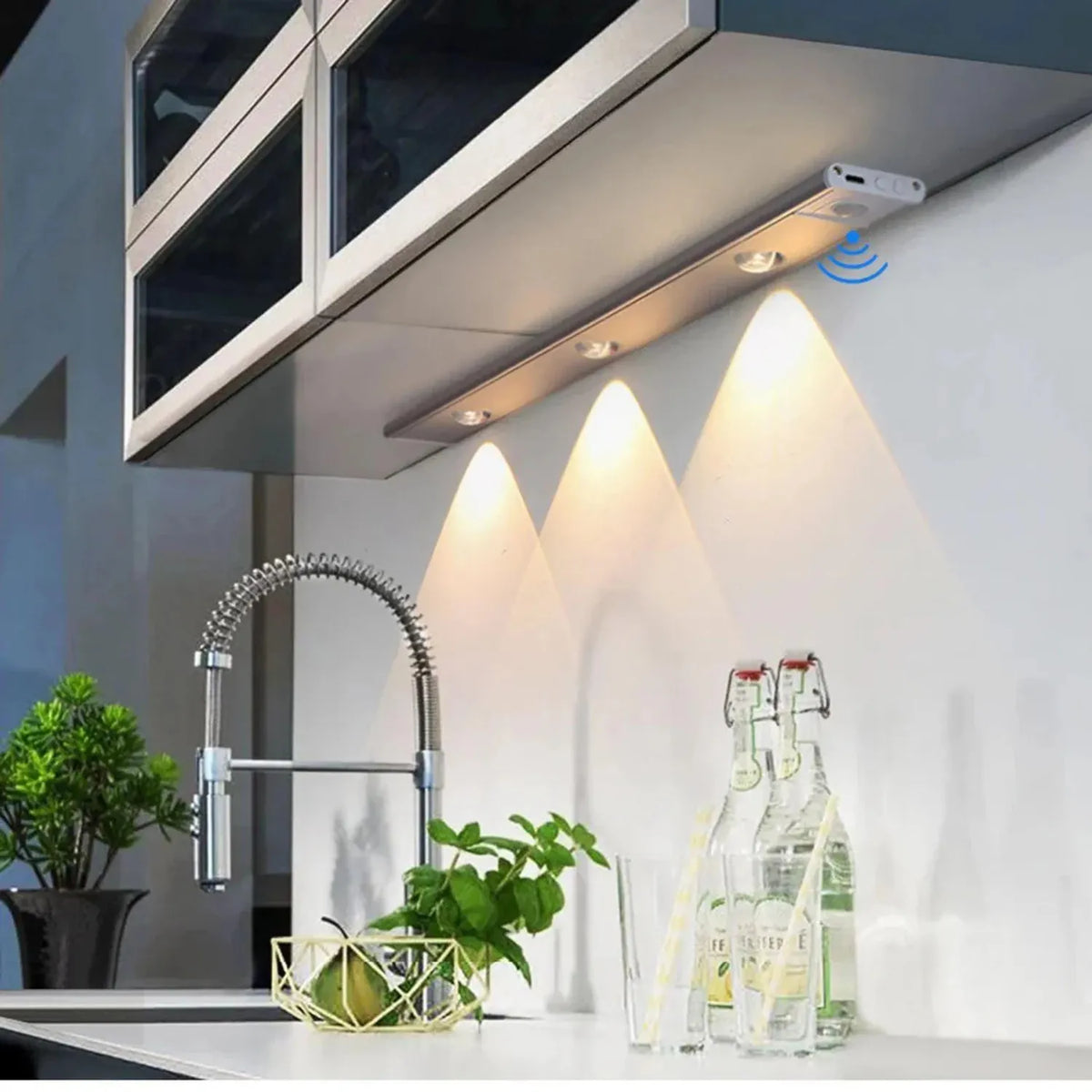 Luz Sensor Movimiento 50 cm 3x1