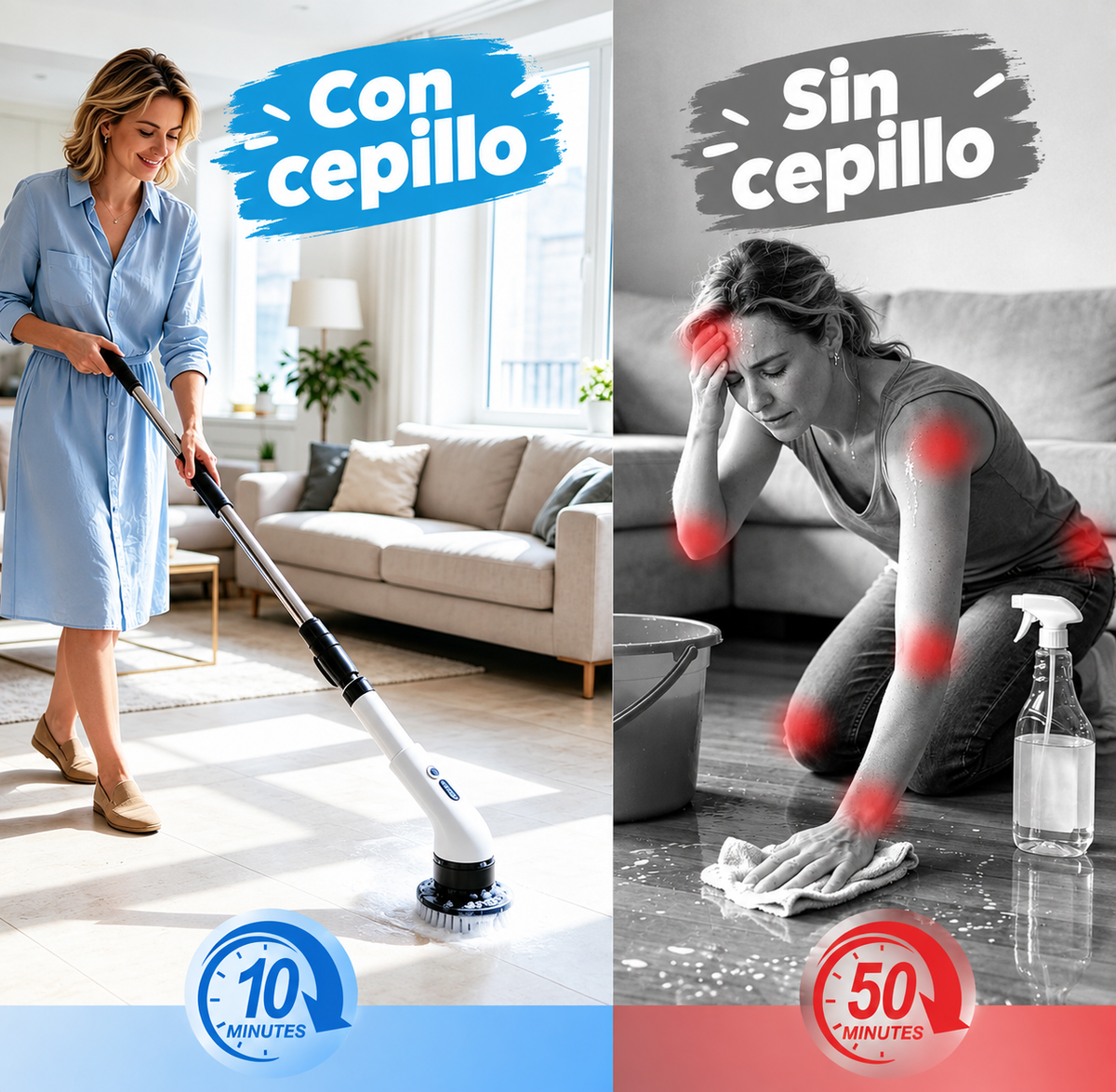 Cepillo Eléctrico Limpieza