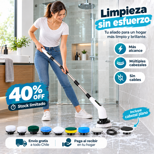 Cepillo Eléctrico Limpieza