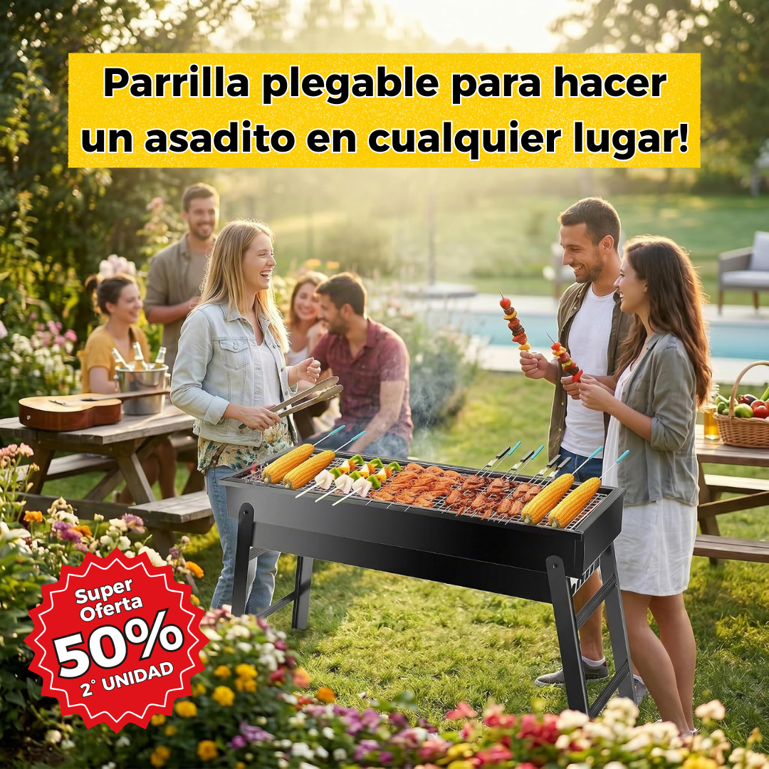 Parrilla Carbón Portátil